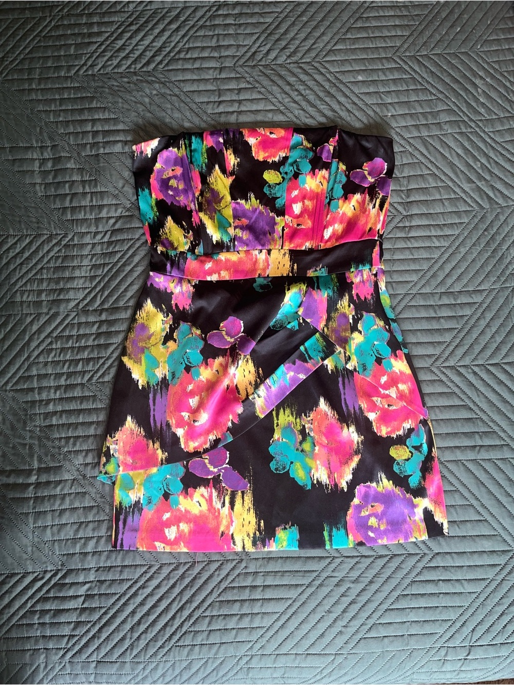 VTG Y2K SPEECHLESS WATERCOLOR FLORAL DRESS 💐 SIZE 13!!